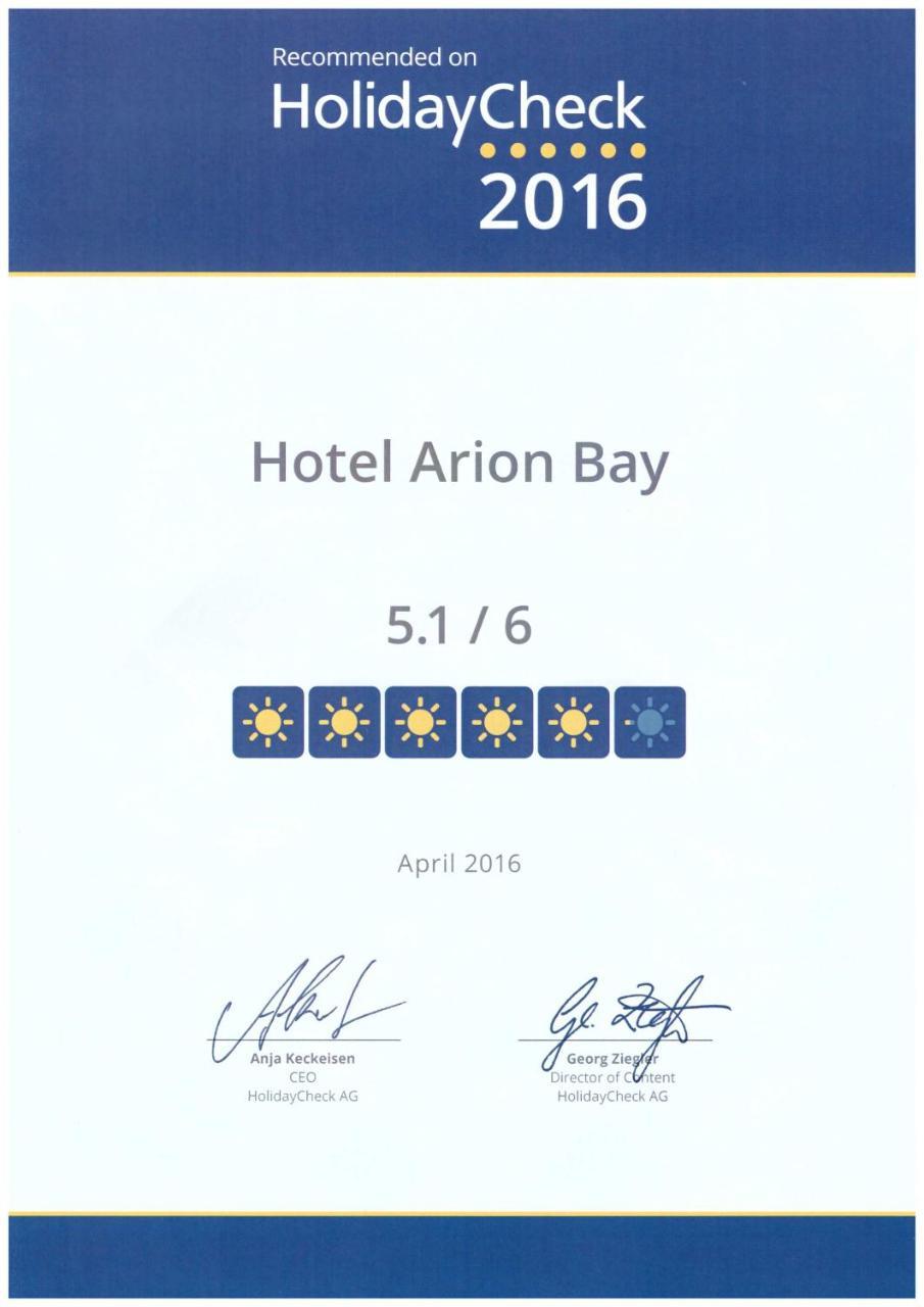 Hotel Arion Bay Kamári Exteriér fotografie